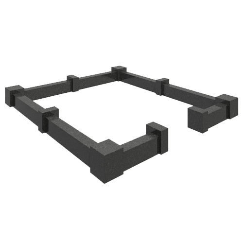 Цоколь гранитный С-10