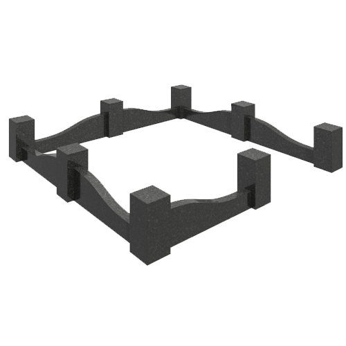 Цоколь гранитный С-23