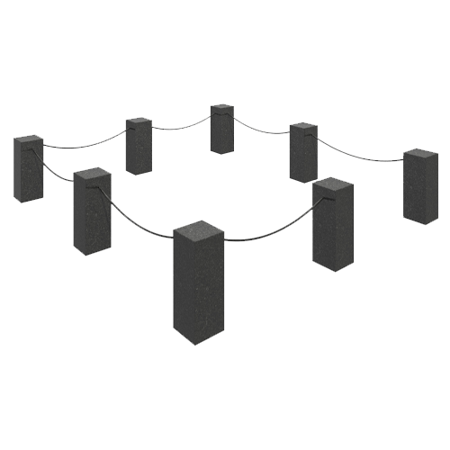 Цоколь гранитный С-3