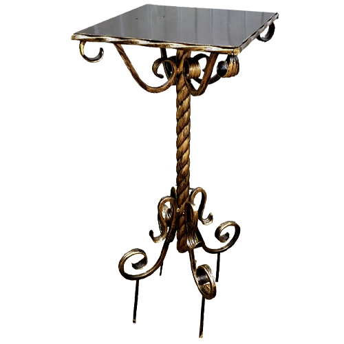 Столик на кладбище кованый «Ода» (арт. КИ-12)